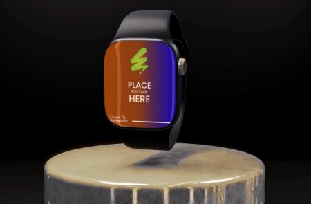 پروژه افتر افکت موکاپ ساعت هوشمند Newest Smartwatch Mockup
