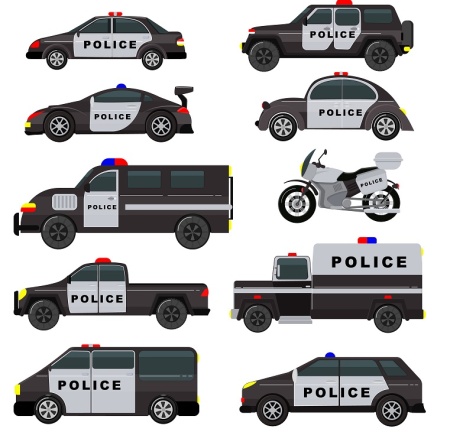 وکتور ماشین پلیس