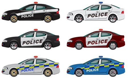 دانلود وکتور ماشین پلیس