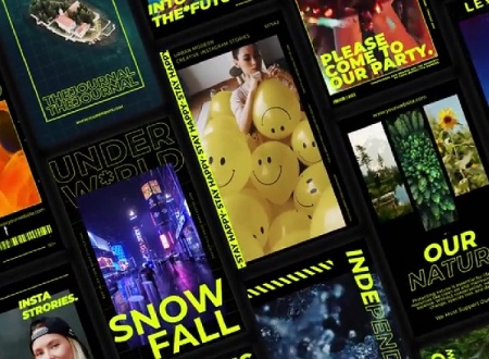 پروژه افتر افکت استوری های تبلیغاتی اینستاگرام Propaganda IS