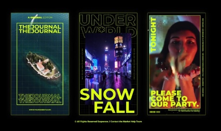 پروژه افتر افکت استوری اینستاگرام تبلیغاتی Propaganda IS