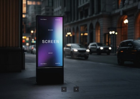 طرح لایه باز موکاپ دیجیتالی