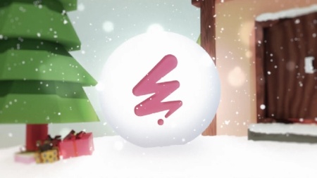 دانلود پروژه افتر افکت نمایش لوگو با گوی برفی Snow Globe Logo