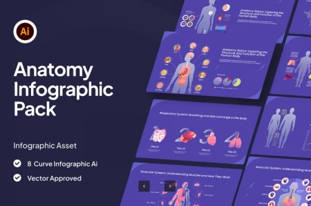 دانلود اینفوگرافیک اندام های انسان