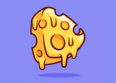 دانلود مجموعه وکتور لایه باز پنیر