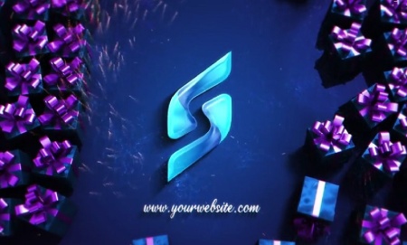 دانلود پروژه افتر افکت نمایش لوگو با هدیه و کادو Gift For You