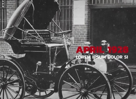 پروژه پریمیر اسلایدشو تاریخی و قدیمی History Timeline Slideshow