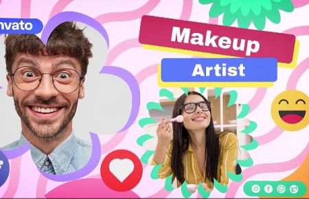 پروژه افتر افکت معرفی اینفلوئنسرها Blogger Influencer Opener