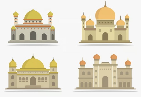 فایل لایه باز وکتور مسجد