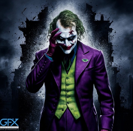 عکس جوکر برای چاپ