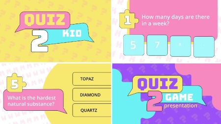 دانلود پروژه افتر افکت موشن گرافیک آزمون کودکان Education kids quiz
