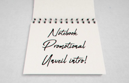 دانلود پروژه افتر افکت معرفی با دفترچه یادداشت Business Notebook Unveil
