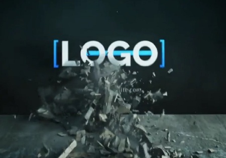 پروژه افتر افکت نمایش لوگو Path Of Destruction