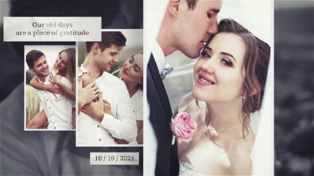 پروژه آماده افتر افکت اسلایدشو خاطره انگیز Beautiful Moment Slideshow