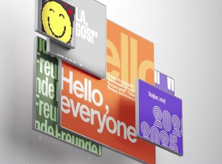 پروژه افتر افکت نمایش ویدئو چند تصویره Shifting Screens