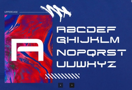 فونت انگلیسی ورزشی و اسپرت