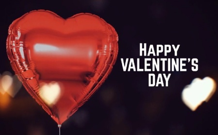 پروژه آماده افتر افکت ولنتاین با بادکنک قلبی Valentines Heart Balloon