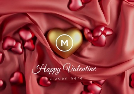پروژه آماده پریمیر لوگو مخصوص ولنتاین Valentine Sweet Logo