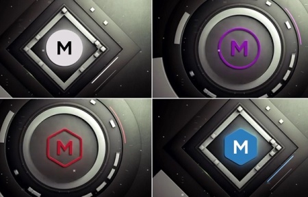 دانلود پروژه افتر افکت لوگو با اشکال سه بعدی 3D Shapes Logo