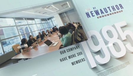 پروژه آماده افتر افکت اسلایدشو شرکتی 3D Corporate Timeline Slideshow