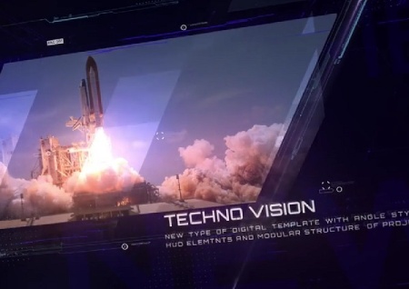 پروژه افتر افکت اسلایدشو تکنولوژی Technology Slideshow