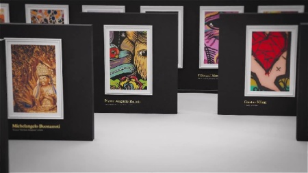 پروژه افتر افکت نمایش گالری هنری Modern Art Photo Gallery