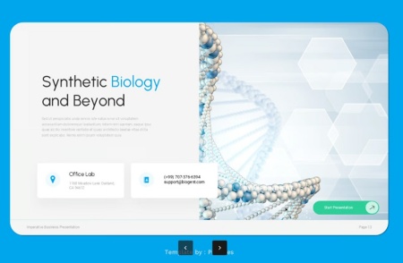 قالب پاورپوینت برای زیست شناسی