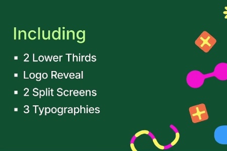 پروژه پریمیر پک لوگو و زیرنویس Branding Pack