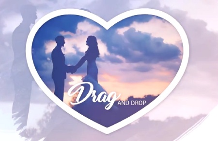 پریمیر اسلایدشو عاشقانه با افکت قلمو SlideShow Brush Effects براش