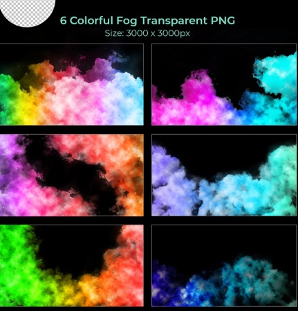 دانلود فایل لایه باز دود رنگی