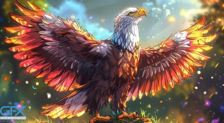 عکس عقاب فانتزی با کیفیت بالا