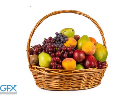 عکس سبد میوه با کیفیت بالا