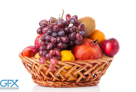 عکس سبد پر از میوه
