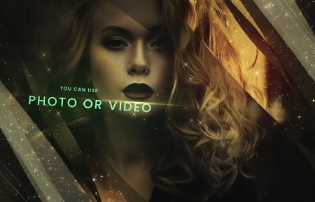 پروژه افتر افکت اسلایدشو لوکس طلایی Golden Waves Luxury Slideshow