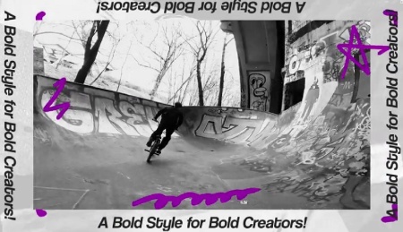 پروژه پریمیر معرفی تیم Grunge & Motion Team Intro گرانجی