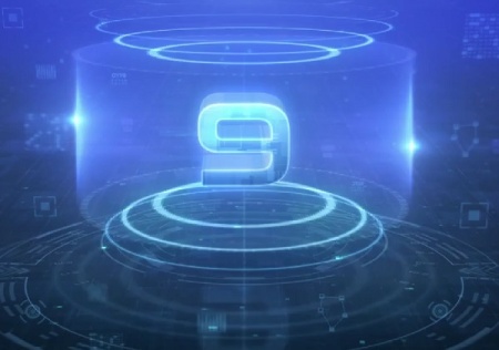 پروژه افتر افکت لوگو شمارش معکوس HUD Countdown Logo Intro