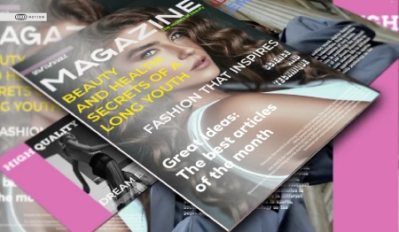 پروژه افتر افکت پروموشن تبلیغاتی مجله Magazine Promo