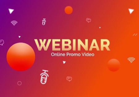 پروژه افتر افکت تیزر تبلیغاتی وبینار آنلاین Online Webinar Promo