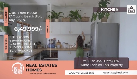 پروژه افتر افکت تیزر تبلیغاتی املاک Real Estate Property Promo