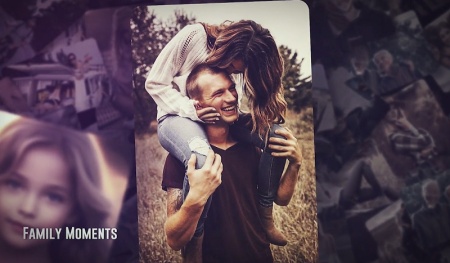 پروژه افتر افکت گالری عکس رومانتیک romantic photo gallery