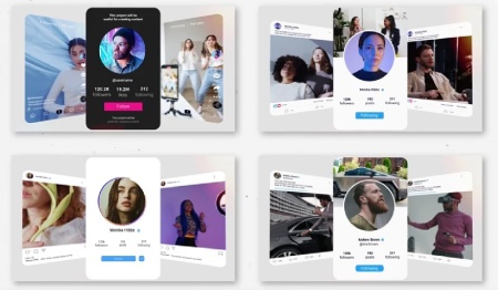 پروژه افتر افکت شبکه های اجتماعی Social Promo Media Pack