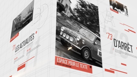 پروژه افتر افکت اسلایدشو تبلیغاتی در محیط سه بعدی