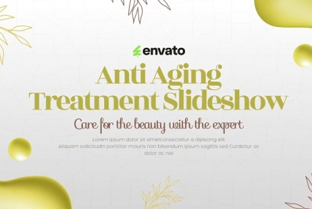 پروژه افتر افکت تیزر تبلیغاتی کلینیک زیبایی Anti Aging Treatment