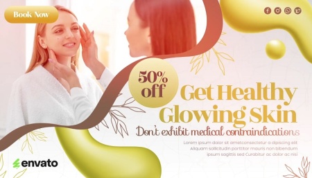 پروژه افتر افکت تیزر تبلیغاتی کلینیک زیبایی Anti Aging Treatment