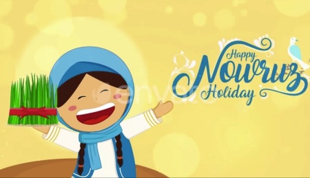 دانلود بک گراند متحرک کارتونی نوروز