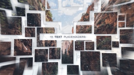 پروژه اسلایدشو افتر افکت با افکت حروف الفبا Letters Slideshow