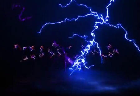 دانلود پروژه افتر افکت لوگو با رعد و برق Lightning Logo