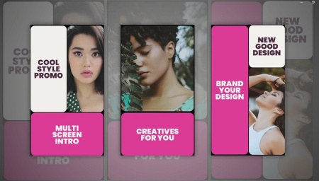 دانلود پروژه اسلایدشو پریمیر Multi-screen Story