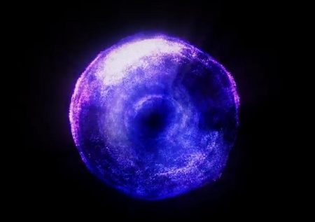 پروژه پریمیر لوگو پارتیکل و ذرات طلایی Particles Logo