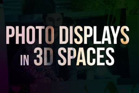دانلود پروژه افتر افکت اسلایدشو سه بعدی Photo In 3D Spaces Slideshow